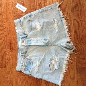 NWT PacSun Vintage High Rise Denim Shorts